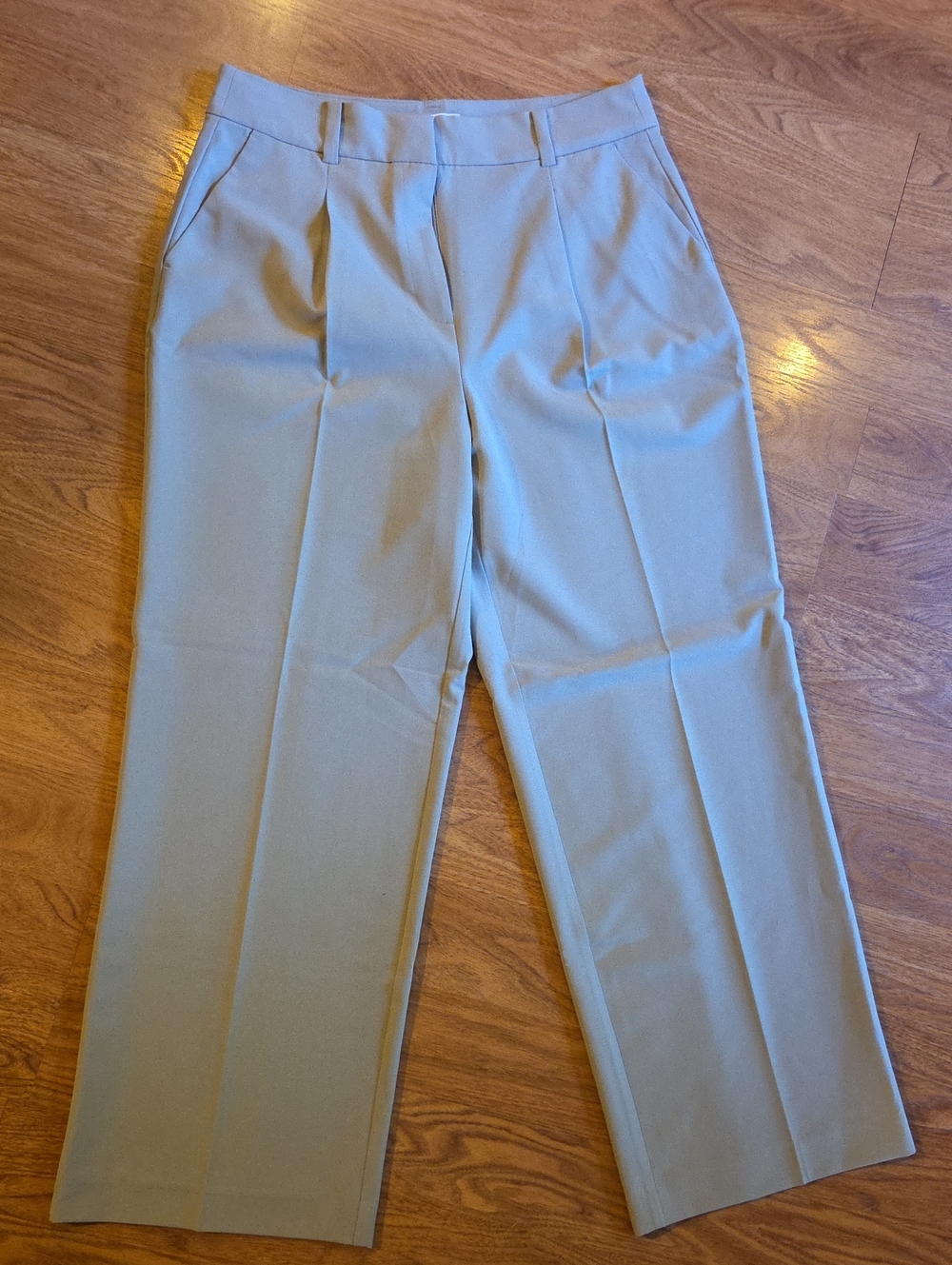 NWOT LOFT Women's Tan High Rise Trouser Dress Pants - Size 10